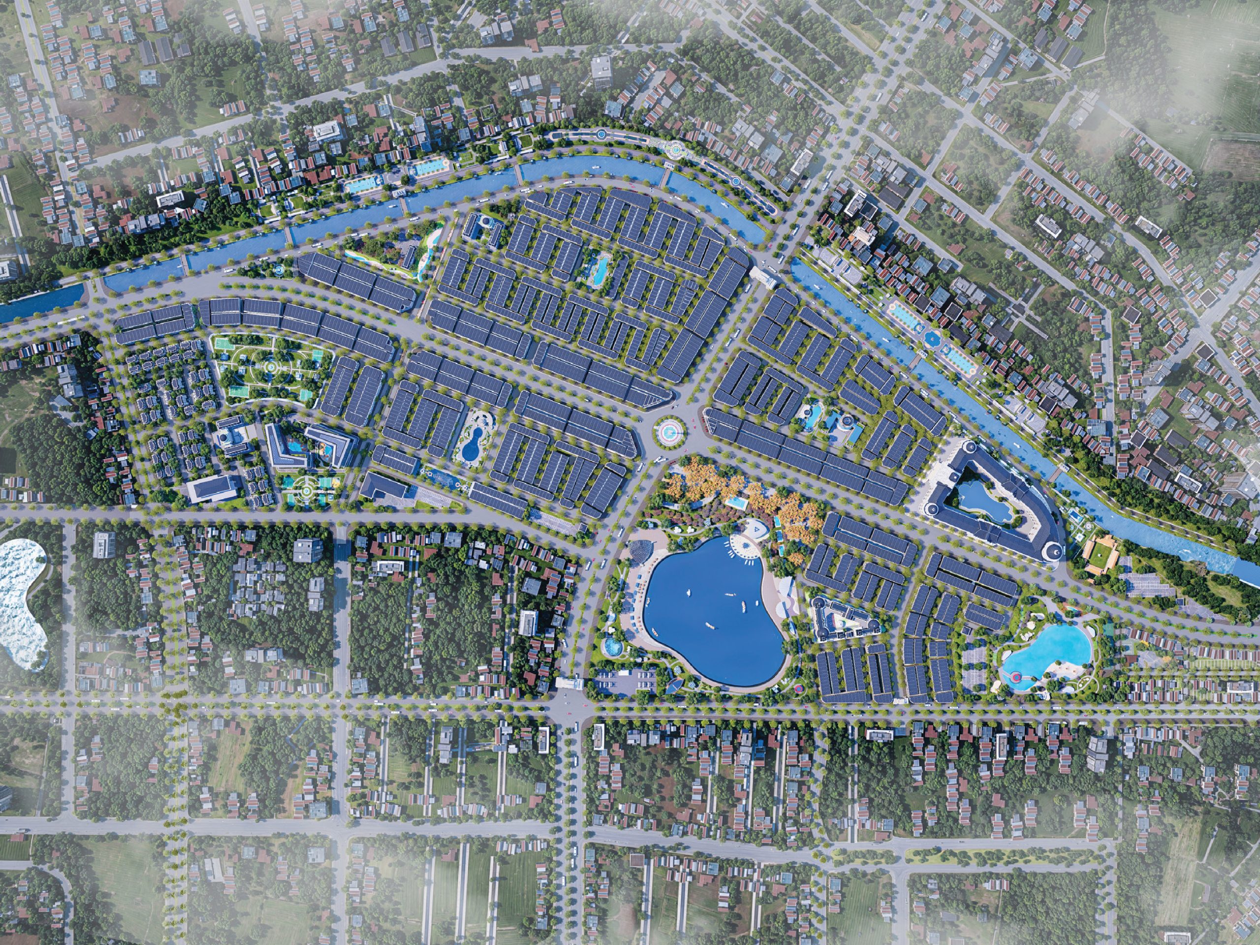 Mặt bằng tổng thể Noble Tây Thăng Long